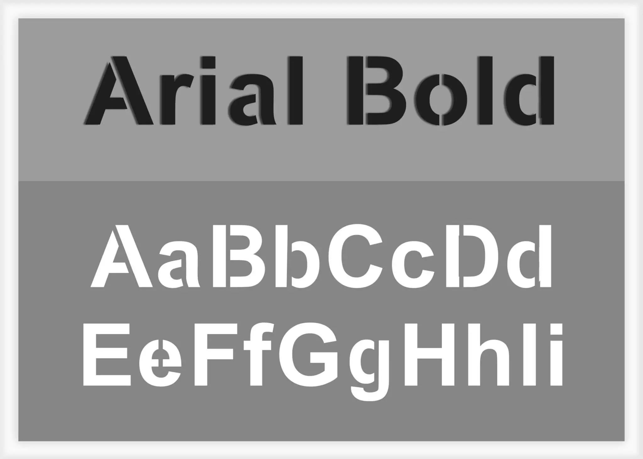 arial font download