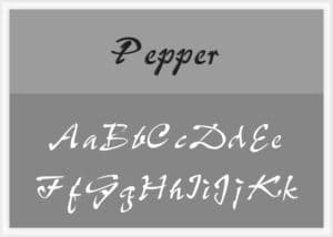AL-UCZ Curlz - Alphabet Stencil Uppercase - iStencils