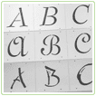 alphabet stencils, large letter stencils, alphabet stencil sets,letter & number stencils,alphabet sets