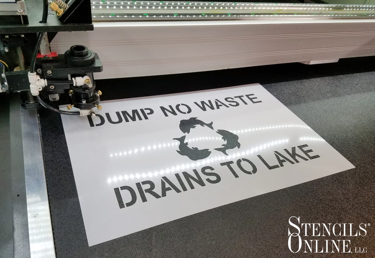 Storm Drain Stencils Only Rain Down The Drain Stencils Online